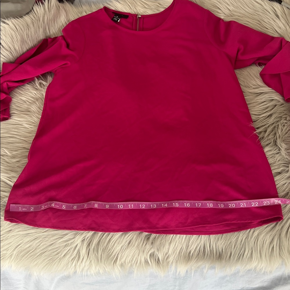 Alfani Bell Sleeve Blouse Size M - Picture 10 of 11